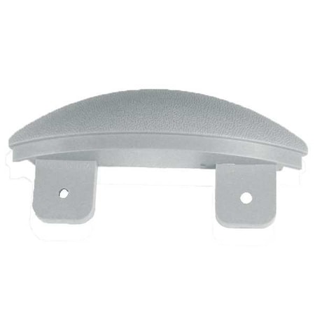 End Cap, PVC, Silver Gray, 1 1/16 in L MPN:ETC-5-0-210
