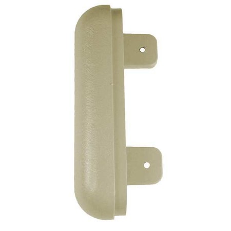 End Cap, PVC, Eggshell, 1 in L, 6 in H MPN:ETC-6C-0-370