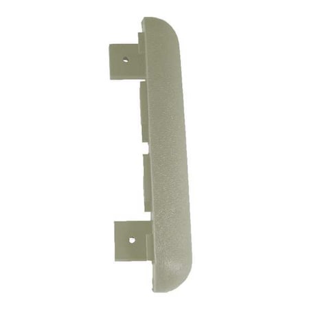 End Cap, PVC, Eggshell, 1 in L, 8 in H MPN:ETC-8C-0-370