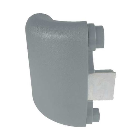 Handrail Corner, Silver Gray, Vinyl MPN:IBR-537S-0-210