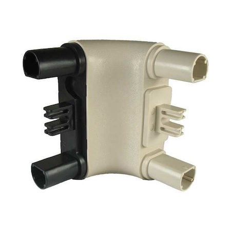 Handrail Corner, Ivory, Vinyl, 5 1/2 in H MPN:IBR-557S-0-2
