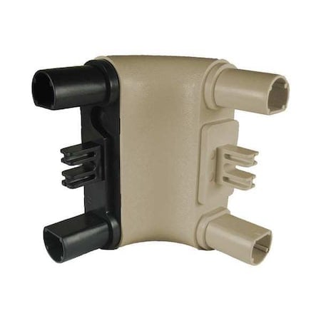 Handrail Corner, Tan, Vinyl, 5 1/2 in H MPN:IBR-557S-0-3