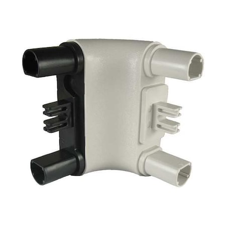Handrail Corner, Eggshell, Vinyl, 5 1/2in H MPN:IBR-557S-0-370