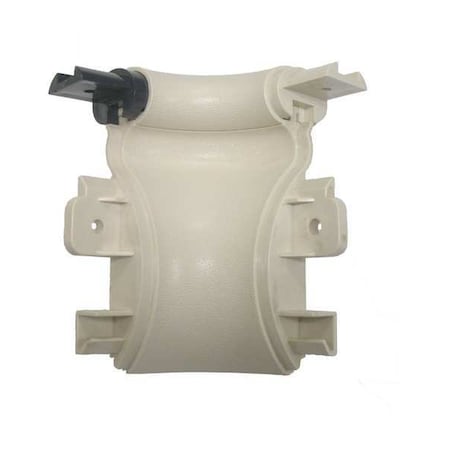 Handrail Corner, Ivory, Vinyl, 5 1/2 in H MPN:IBR-675-0-2