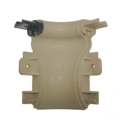 Handrail Corner, Tan, Vinyl, 5 1/2 in H MPN:IBR-675-0-3