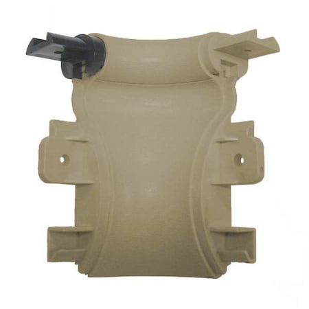 Handrail Corner, Tan, Vinyl, 5 1/2 in H MPN:IBR-675S-0-3