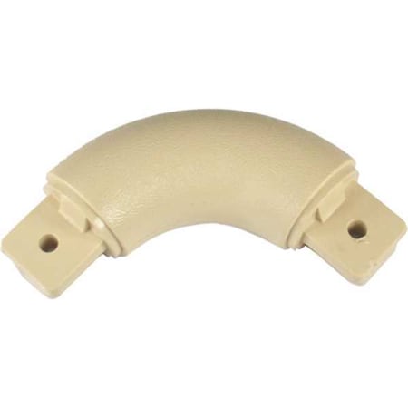 Handrail Corner, Ivory, Vinyl, 1 1/2 in H MPN:IOC-1250-0-2
