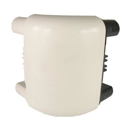 Handrail Corner, Eggshell, Vinyl, 5 1/2in H MPN:IOC-557-0-370