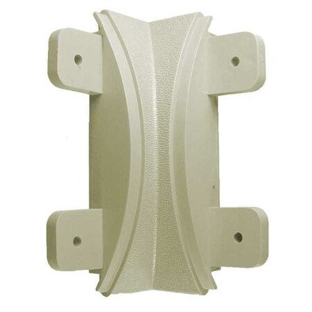 Corner, PVC, Ivory, 1 1/16 in L, 5 in H MPN:ITC-5-0-2