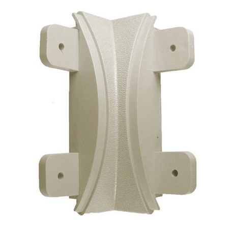 Corner, PVC, Eggshell, 1 1/16 in L, 5 in H MPN:ITC-5-0-370