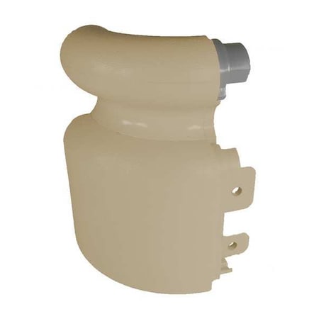 Handrail Corner, Tan, Vinyl, 6 1/4 in H MPN:OBR-450V-0-3
