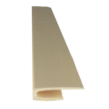 Edge Cover, PVC, Ivory, 8 ft L MPN:WC-98-8-2