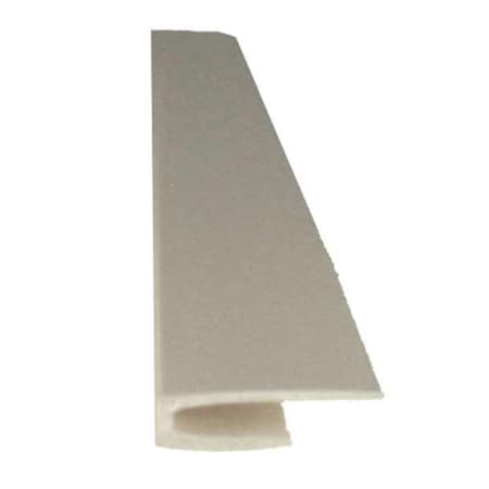 Edge Cover, PVC, Silver Gray, 8 ft L MPN:WC-98-8-210