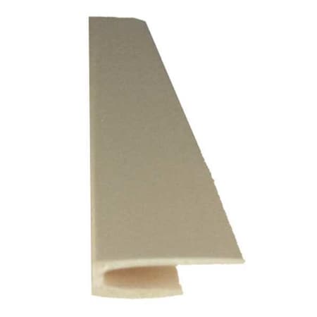 Edge Cover, PVC, Eggshell, 8 ft L MPN:WC-98-8-370
