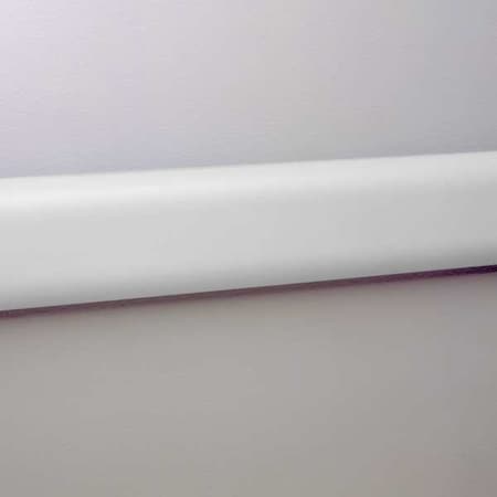 Wall Guard, Linen White, Vinyl, 12 ft L MPN:WG-3-12-301