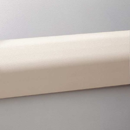 Wall Guard, Silver Gray, Vinyl, 12 ft L MPN:WG-30-12-210