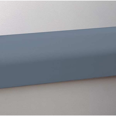 Wall Guard, Windsor Blue, Vinyl, 12 ft L MPN:WG-30-12-265