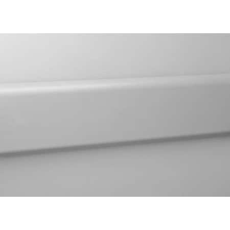 Wall Guard, Silver Gray, Vinyl, 12 ft L MPN:WG-4-12-210