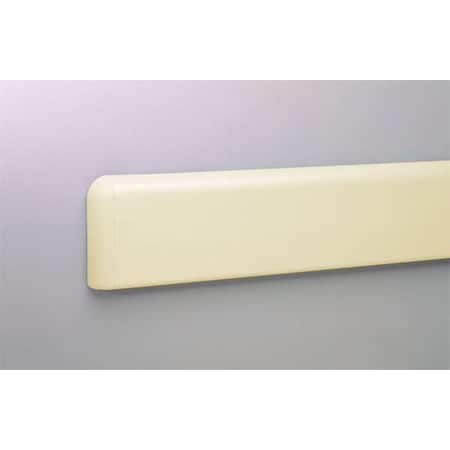 Wall Protection Guard, 4inHx144inL, Ivory MPN:WG-4P-12-2