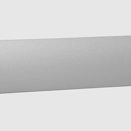 Wall Guard, Silver Gray, Vinyl, 12 ft L MPN:WG-7-12-210
