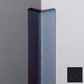Surface Mounted Corner Guard 90° 2'' Wings 8' Height W/Caps Black CG-20-8-1