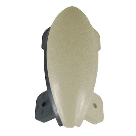 Outside Corner, Molded Plastic, Ivory, 5