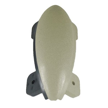 Outside Corner, Molded Plastic, Champagne, 5