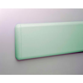 Pawling® WG-8CP-12-313 PETG Crash-Rail-Type Wall Guard 12' x 1
