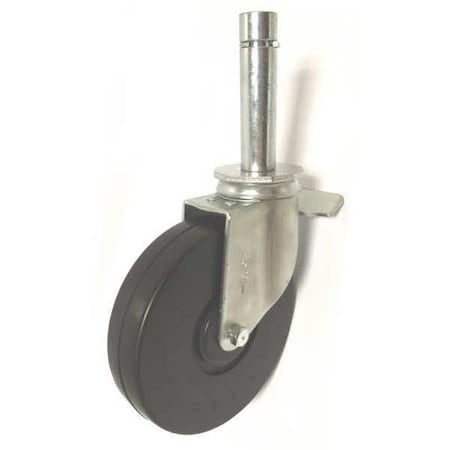 Scaffold Caster, Rubber, 6 in., 240 lb. MPN:053-6OX-SK-A