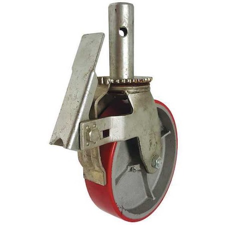 Scaffold Caster, Polyurethane, 8 in, 800 lb MPN:193-8UL-SB-C