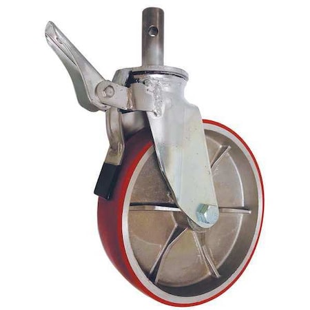 Scaffold Caster, Polyurethn, 12 in, 1600 lb MPN:403-12UL-SB-A