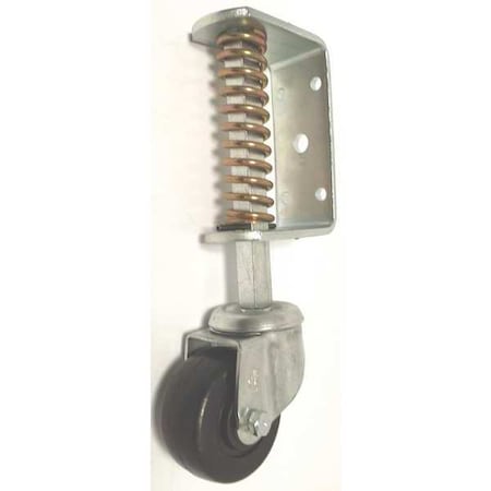 Door/Ladder Caster, Rubber, 3 in., 270 lb. MPN:582-3OH