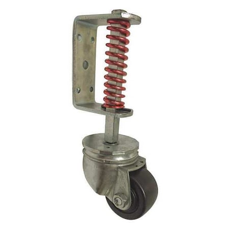 Door/Ladder Caster, Polyurethane, 500 lb. MPN:882-3PJ