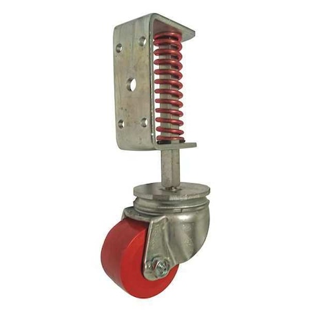Door/Ladder Caster, Polyurethane, 500 lb. MPN:882-3UL