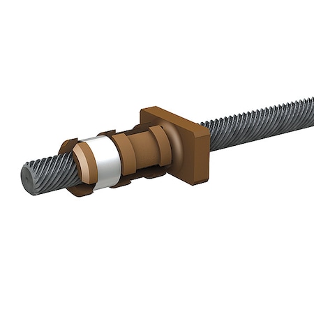 Precision Lead Screw, 0.003 in/ft Lead MPN:LSR0604T-0254-VCF-NNN-NNN-N
