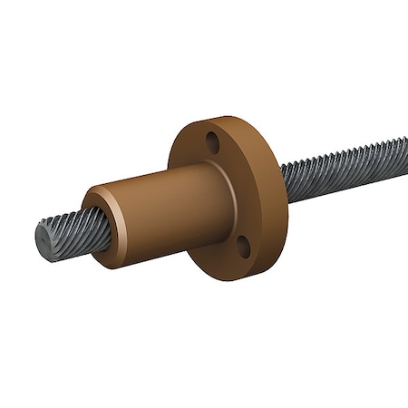 Precision Lead Screw, 0.003 in/ft Lead MPN:LSR1001T-0254-RS-NNN-NNN-N