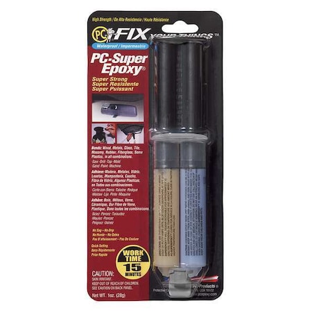 Glue Pen, SuperEpoxy Series, White, 0.75 oz, Tube, 1:01 Mix Ratio, 4 hr Functional Cure MPN:016619
