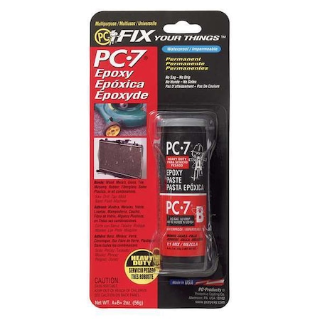 Wood Glue, PC-7 Series, Light Brown, 8 oz, Bottle, 1:01 Mix Ratio, Not Rated Functional Cure MPN:027776