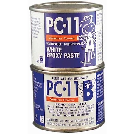 Epoxy Adhesive, PC-11 Series, Off White, Can, 1:01 Mix Ratio, 12 hr Functional Cure MPN:080115