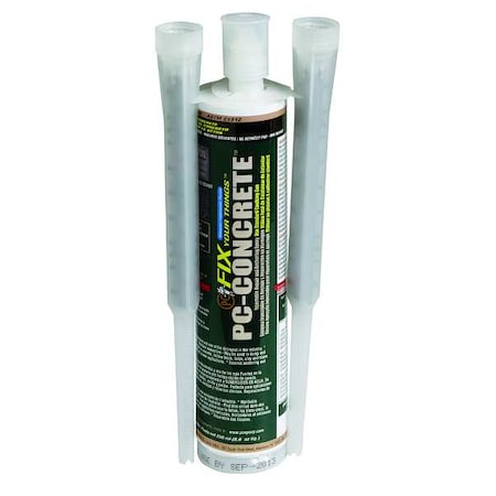 Crack Filler, 8 oz, Cartridge, PC-Concrete, Gray MPN:072561
