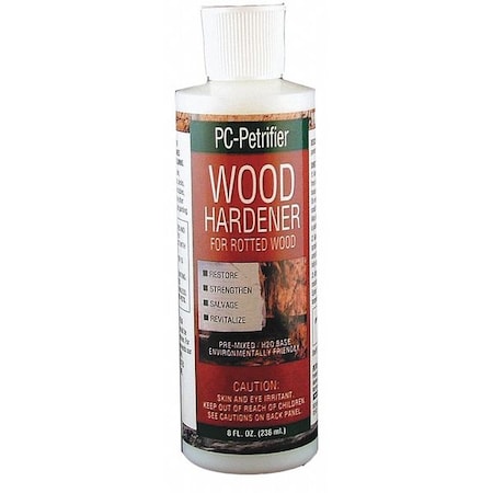 Wood Hardener 8 oz Size, Bottle Milky White PC-Petrifier MPN:84441