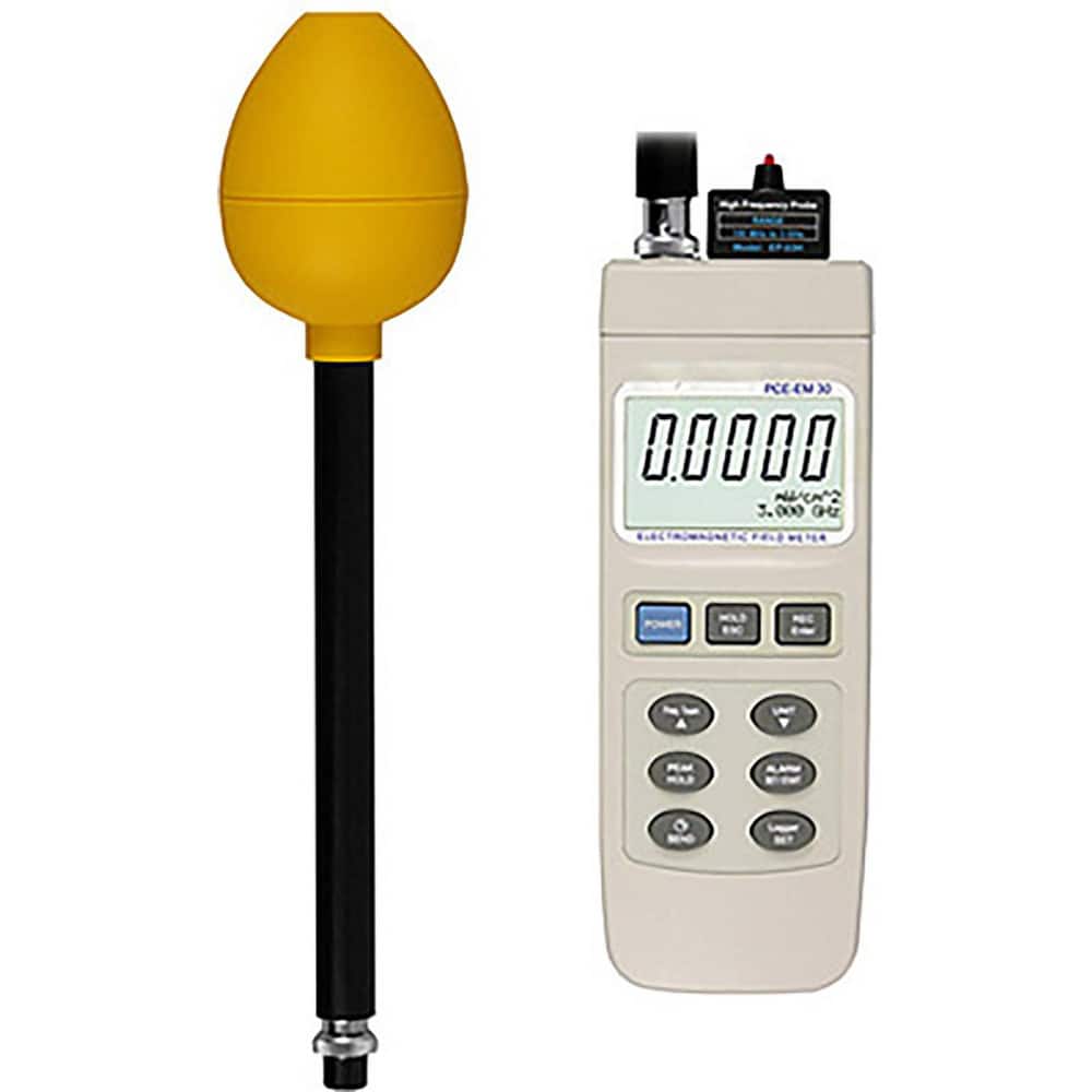 EMF Meters, Meter Type: RF/EMF , Display Type: Digit LCD , Monitors: Electric Fields & RF Strength , Minimum Frequency: 100 , Maximum Frequency: 3  MPN:PCE-EM 30