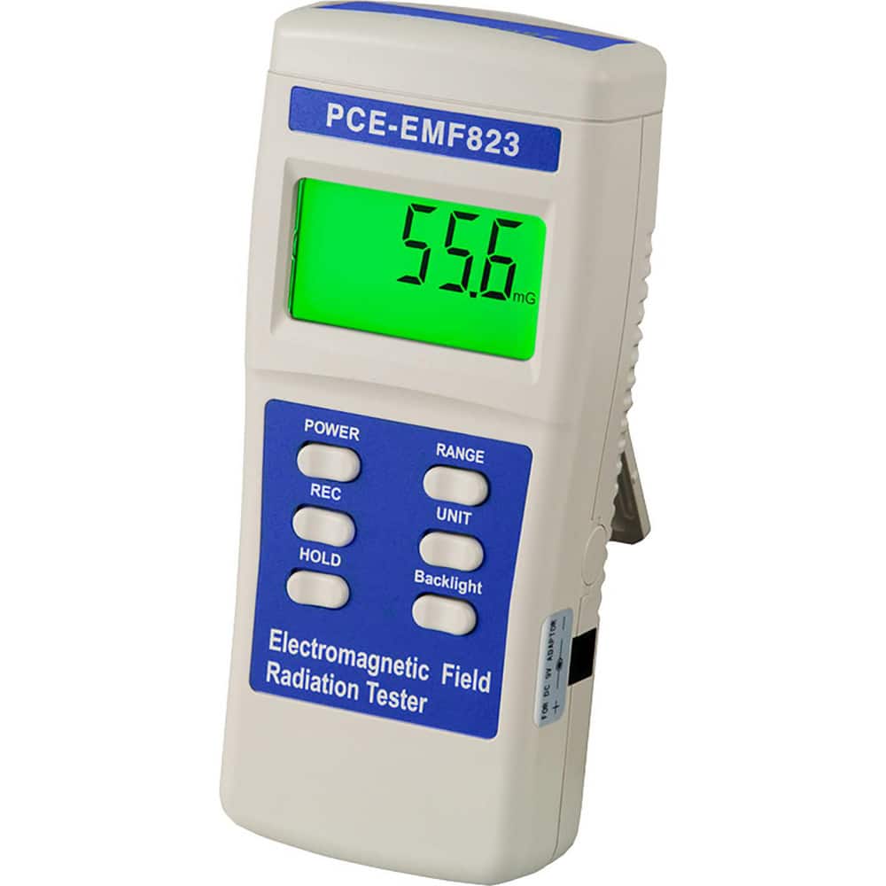 EMF Meters, Meter Type: EMF/ELF, RF/EMF , Display Type: Digit LCD , Monitors: Low Frequency Electromagnetic Fields , Minimum Frequency: 30Hz  MPN:PCE-EMF 823