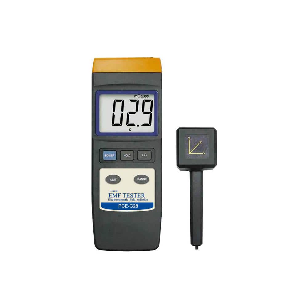 EMF Meters, Meter Type: EMF/ELF , Display Type: Digit LCD , Monitors: Low Frequency Electromagnetic Fields , Minimum Frequency: 30Hz  MPN:PCE-G28