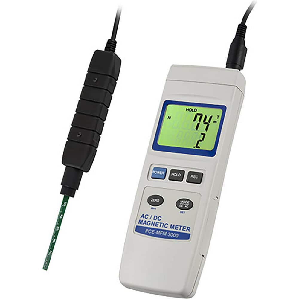 EMF Meters, Meter Type: EMF/ELF , Display Type: Digit LCD , Monitors: Magnetic Fields , Minimum Frequency: 0Hz , Maximum Frequency: 60Hz  MPN:PCE-MFM 3000