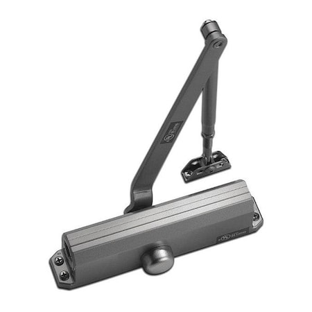 Manual, Hydraulic, PDQ 3100, Light Commercial Closer, Heavy Duty Interior and Exterior, Gray MPN:3101 BC DS HO 689