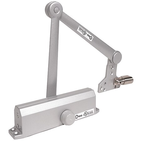 Manual, Hydraulic, PDQ 3100, Light Commercial Closer, Light Duty Interior and Exterior, Gray MPN:3101 BC SCS 689