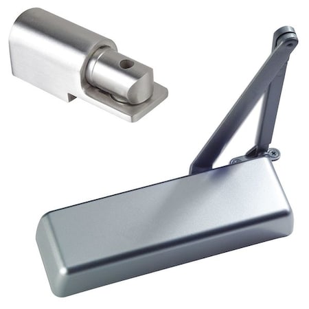 Manual, Hydraulic, PDQ 5501, Full Cover Commercial Closer, Heavy Duty Interior and Exterior, Gray MPN:5501 BC SCS 689