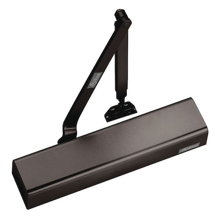 Manual, Hydraulic, Door Closer, Heavy Duty Interior and Exterior, Dark Bronze MPN:5TUN7