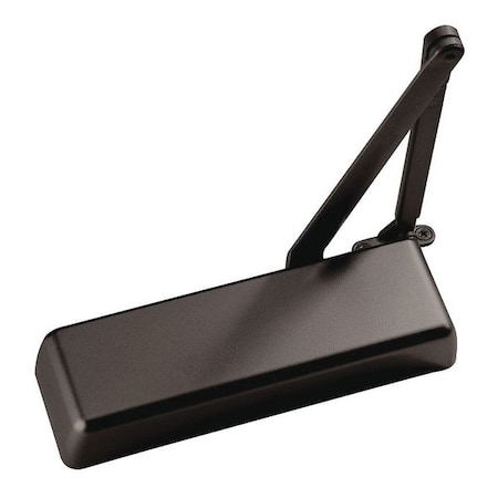 Manual, Hydraulic, Door Closer, Heavy Duty Interior and Exterior, Dark Bronze MPN:5TUP1